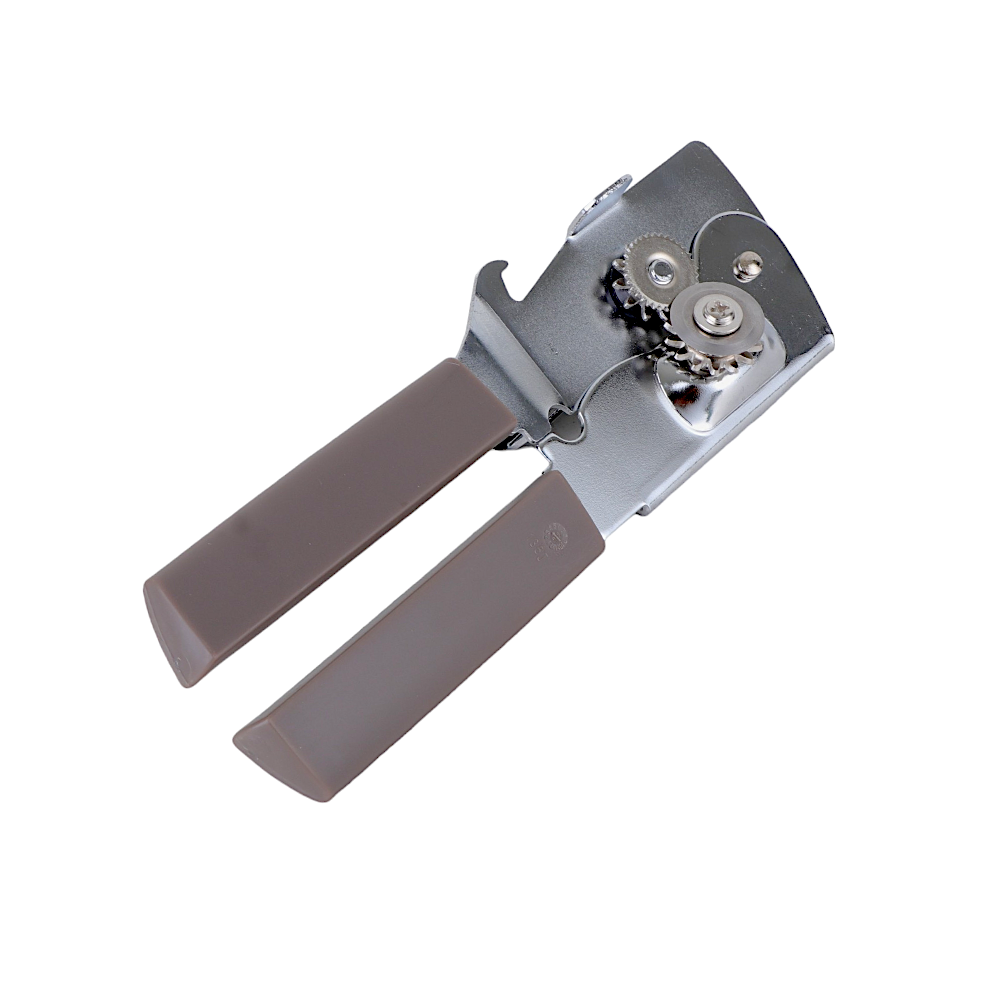 داني هوم فتاحة علب فولاذية بمقبض بني