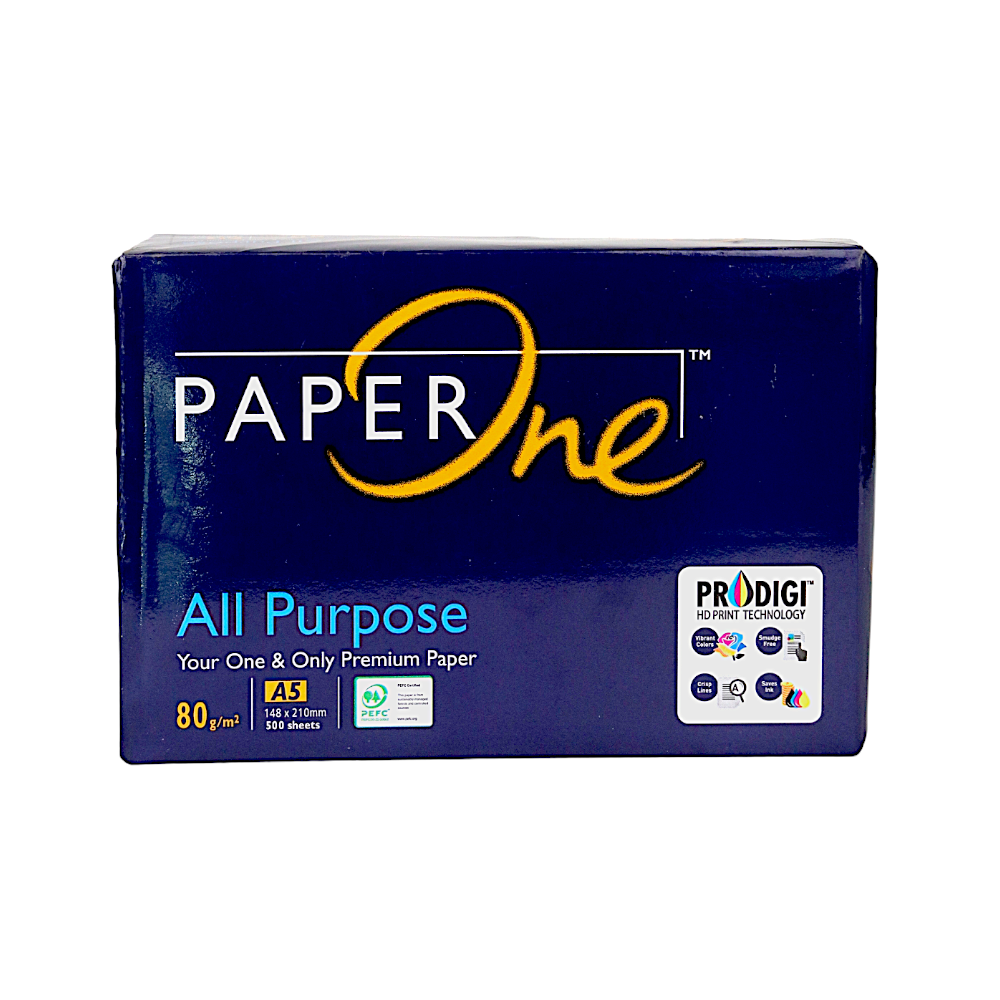 اولبربوس ورق طباعة A5 جودة عالية - 500 ورقة أبيض