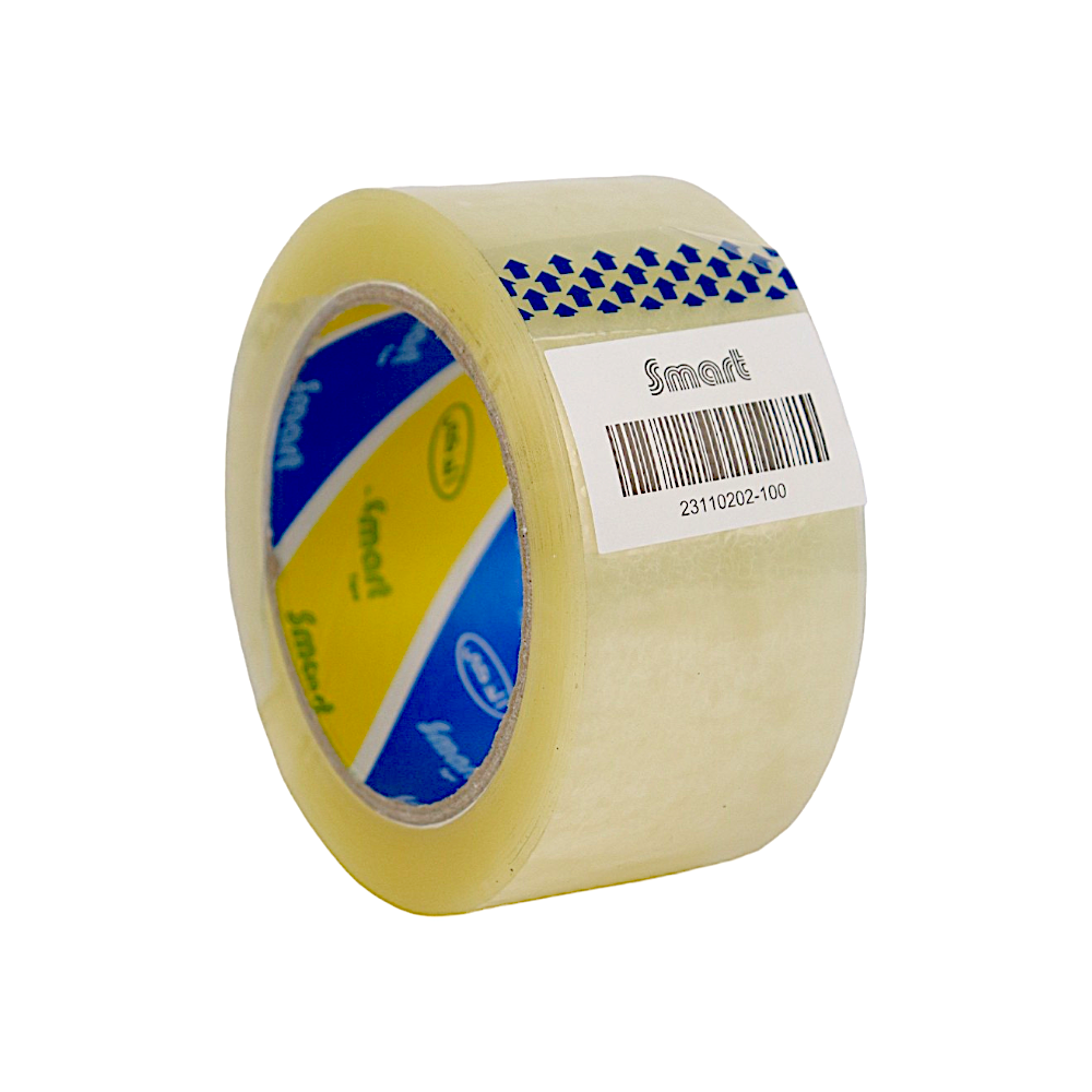 الذكي شريط لاصق شفاف مقاس 2 إنش - 100 ياردة