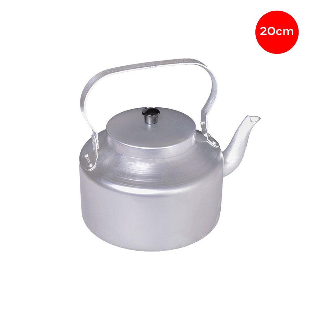 كوفر  إبريق شاي استيل فضي أبو غطاء - 20 سم 