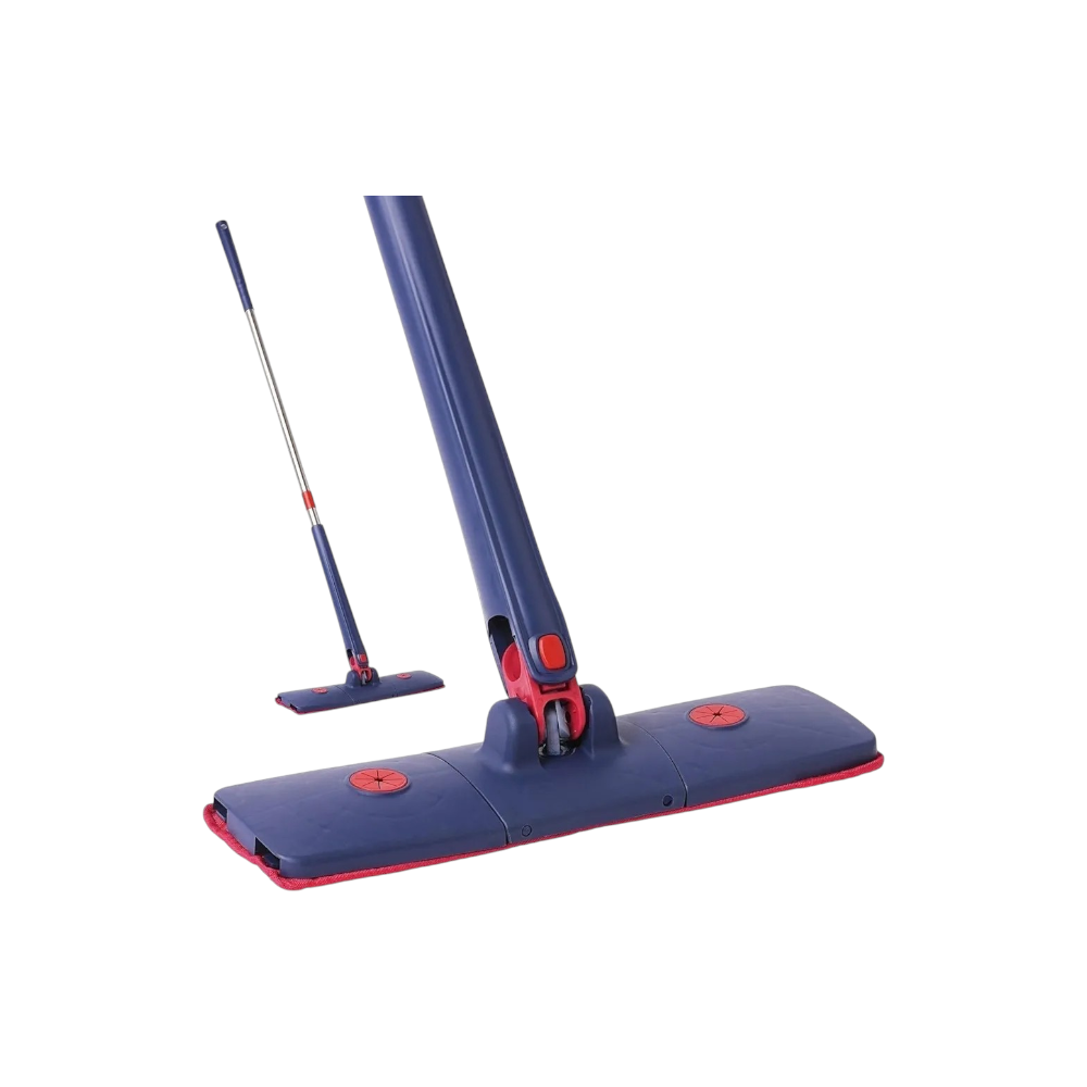 موب ممسحة أرضيات مستطيلة قابلة للطي -  كحلي