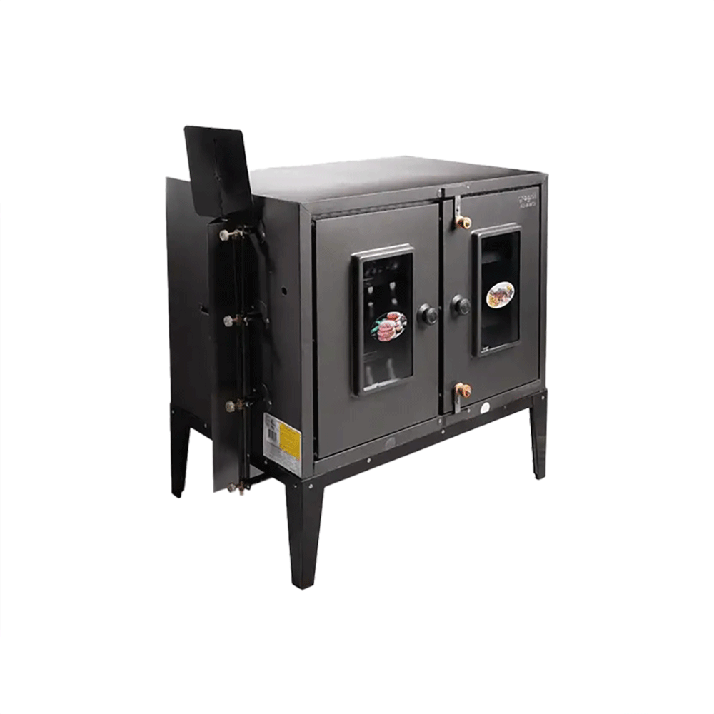 العودي فرن غاز لصنع الكعك و الفطائر - فضي