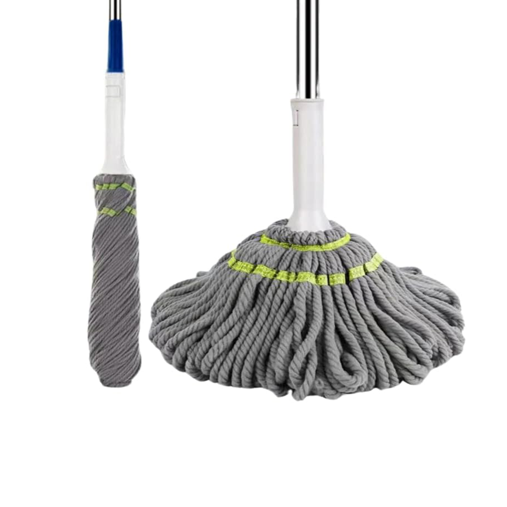 ممسحة دوارة ذاتية العصر بمقبض قابل للتعديل - متعددة الألوان