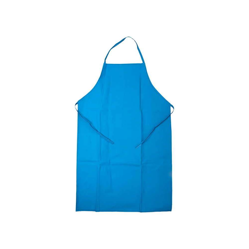 مريلة مطبخ بوليستر - أزرق 