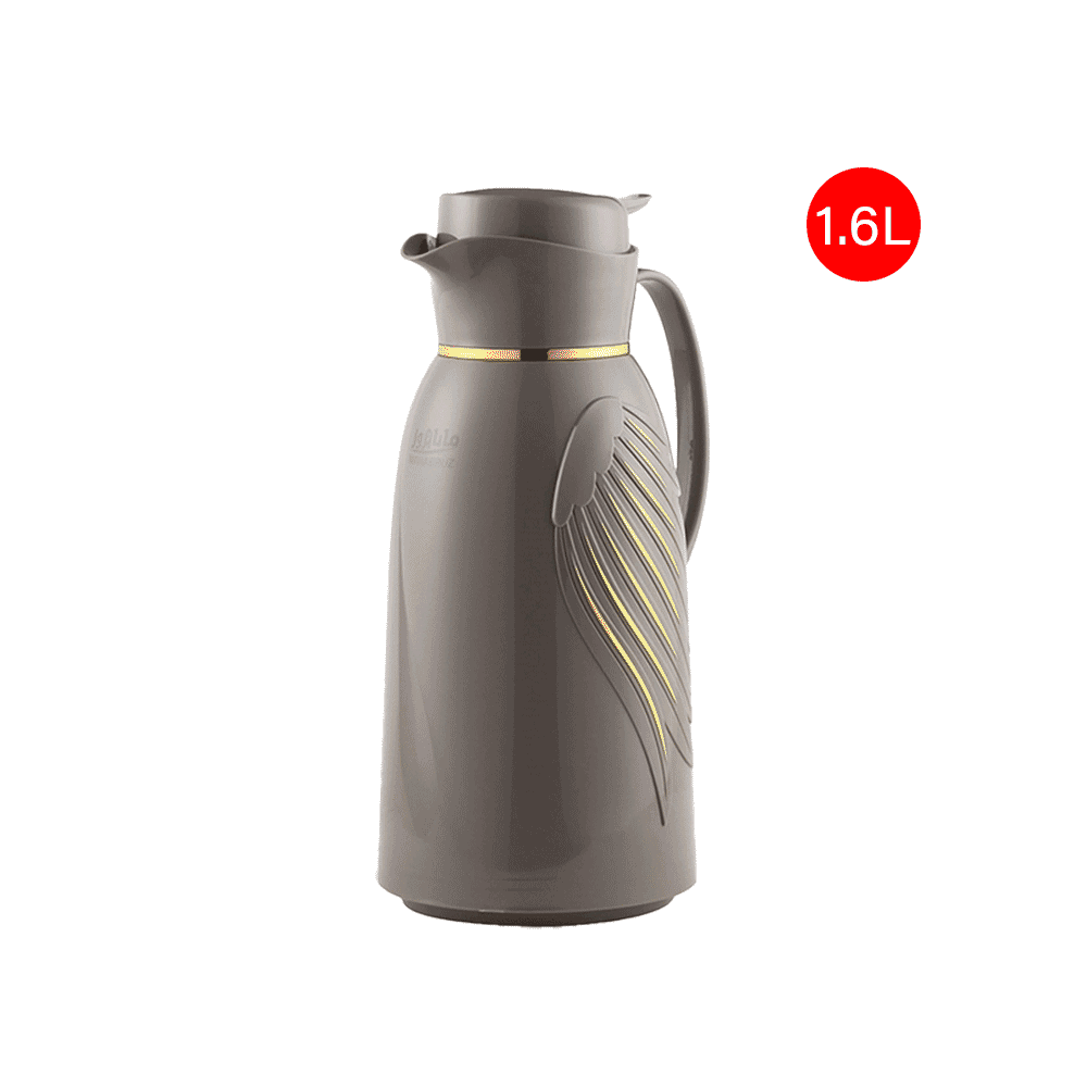 مانا بروز ثلاجة حافظ للحرارة سعة 1.6 لتر - رمادي