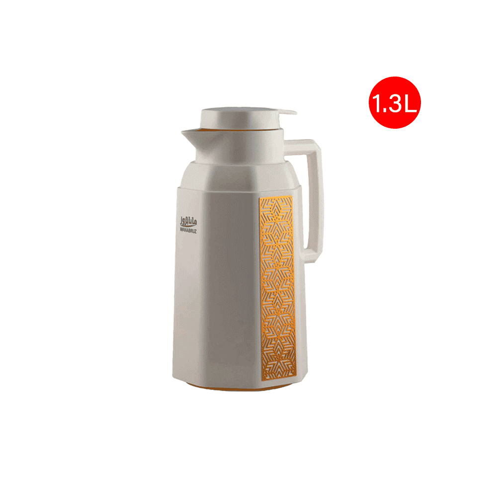 مانا بروز ثلاجة حافظ للحرارة سعة 1.3 لتر- متعددة الألوان