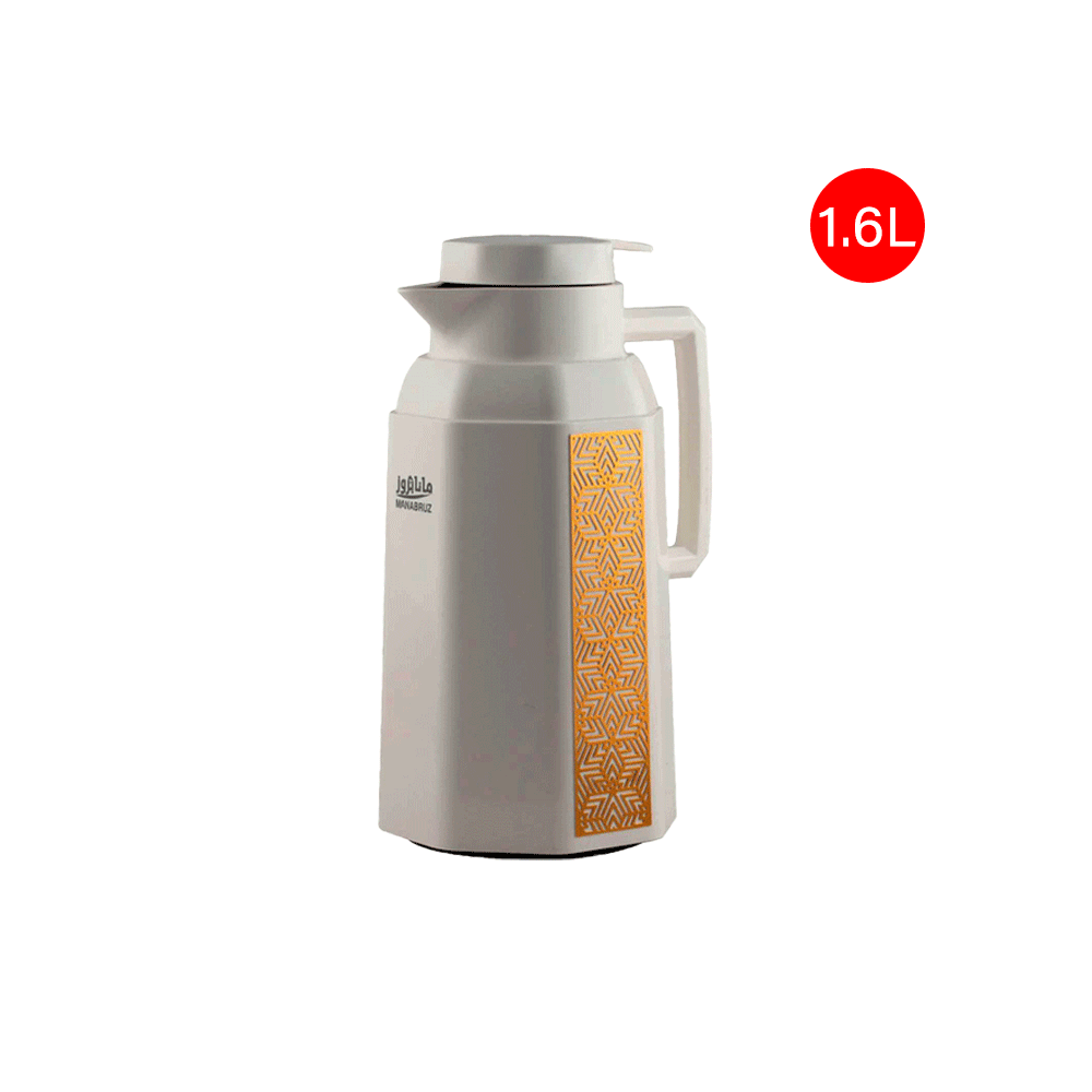 مانا بروز ثلاجة حافظ للحرارة 1.6 لتر- متعددة الألوان 