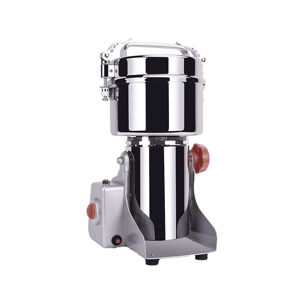 مطحنة بهارات وقهوة أورجنال من الفولاذ المقاوم للصدأ سعة 200 جم وقوة 1200 وات موديل GT- DC200g - فضي