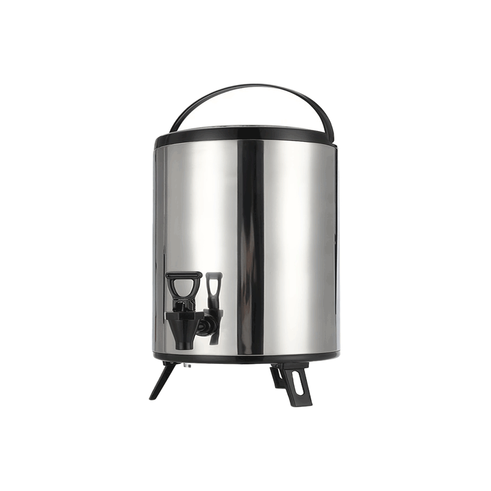 حافظة للحرارة النخبة سعة 6 لتر من الاستانلس استيل موديل JC318-6L - فضي