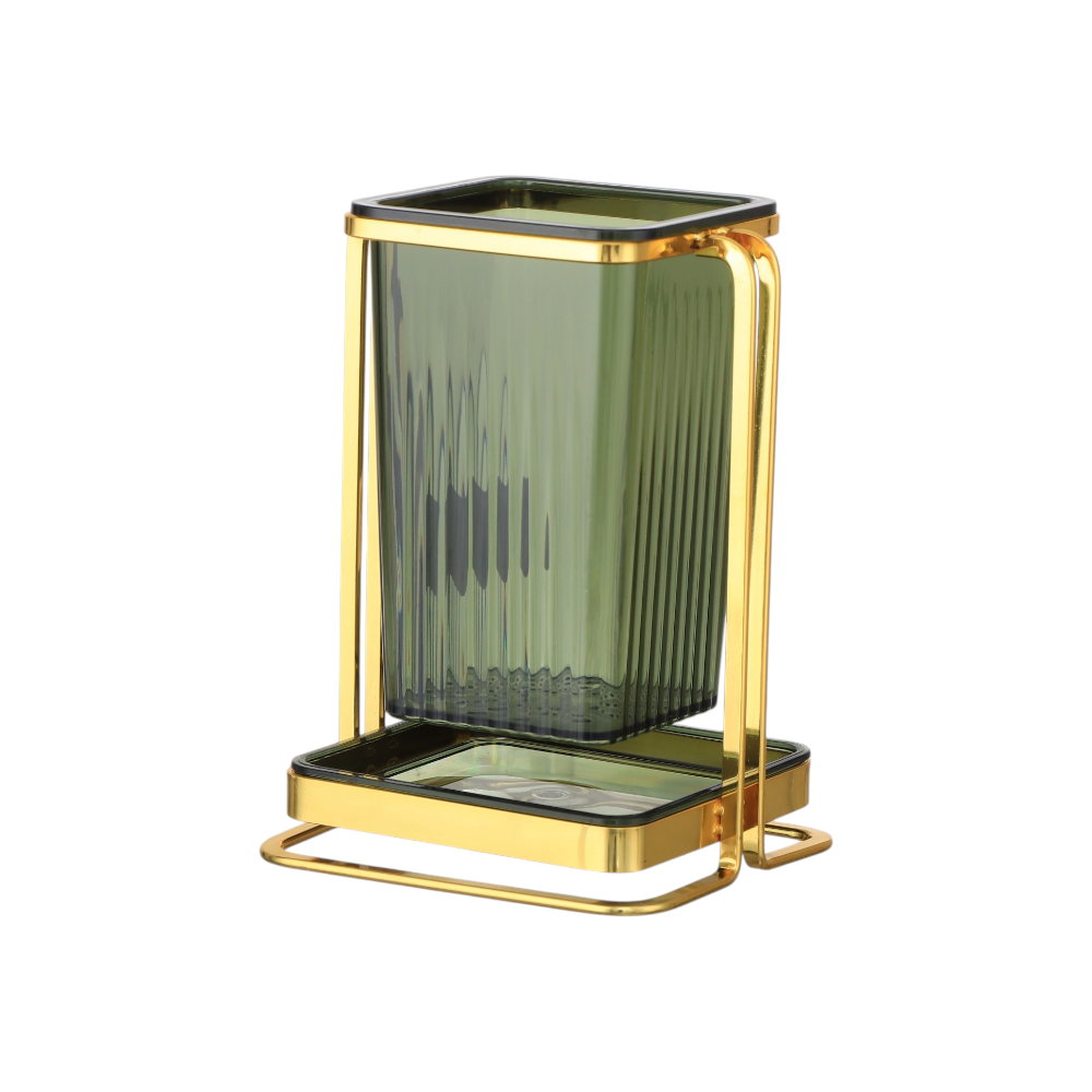 منظم أدوات المائدة أكريليك متعدد الاستخدامات متعدد الالوان - متعدد الألوان