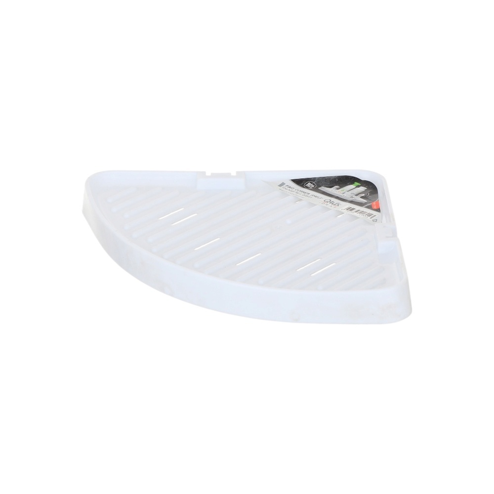 رف زاوية بلاسيك مثلث حجم 1*28 - ابيض