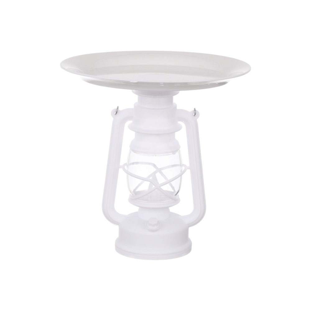 فانوس رمضان بلاستيك مودرن يعمل بالبطارية مع صحن علوي 