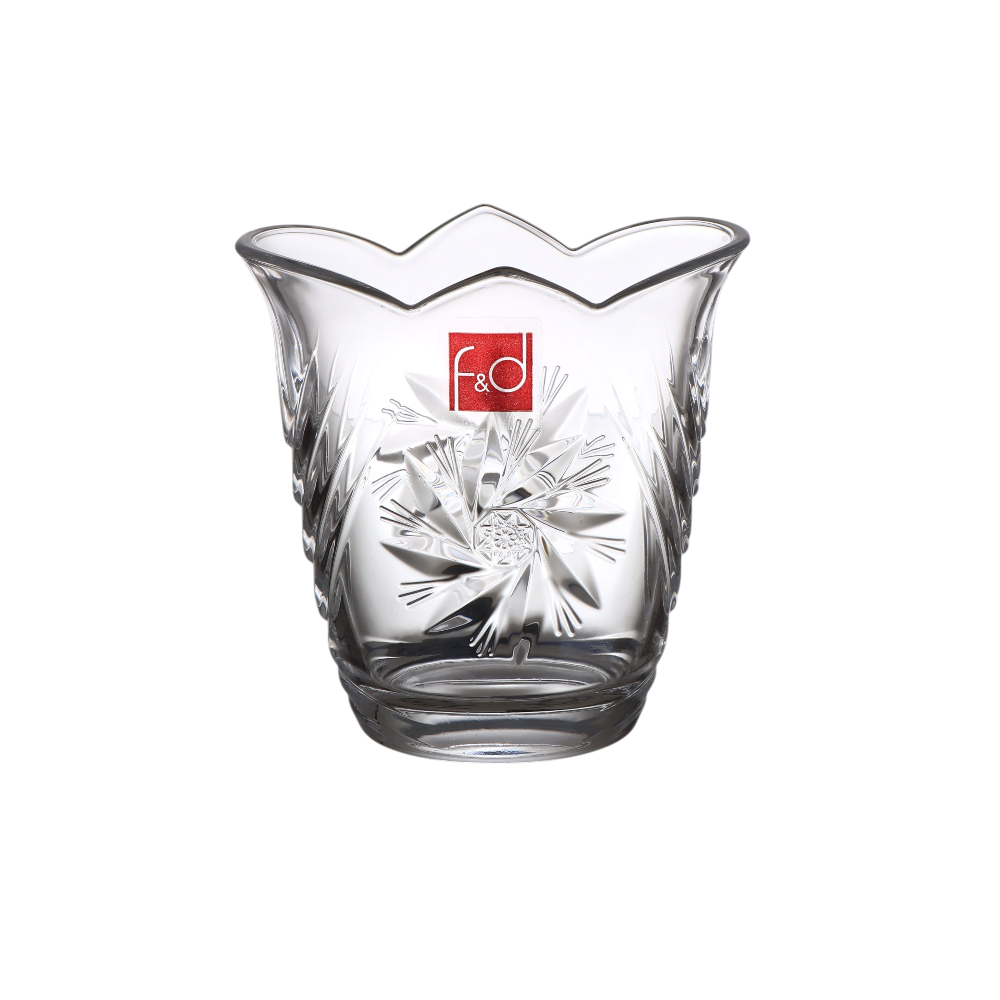 مطایب عمیقة كرستالية باشا باشا منقوشة - 10سم