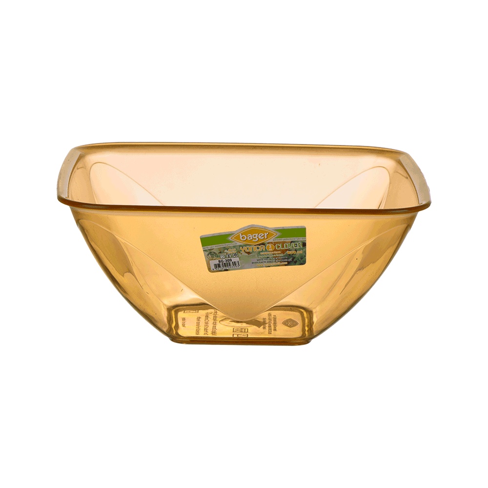 مطيبة اكريليك مربعة باشا باشا  مقاس 16 سم موديل  BG-293 - ذهبي