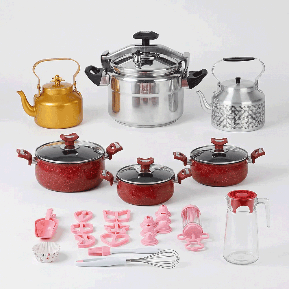 باكج أدوات المطبخ الأساسية 6×1