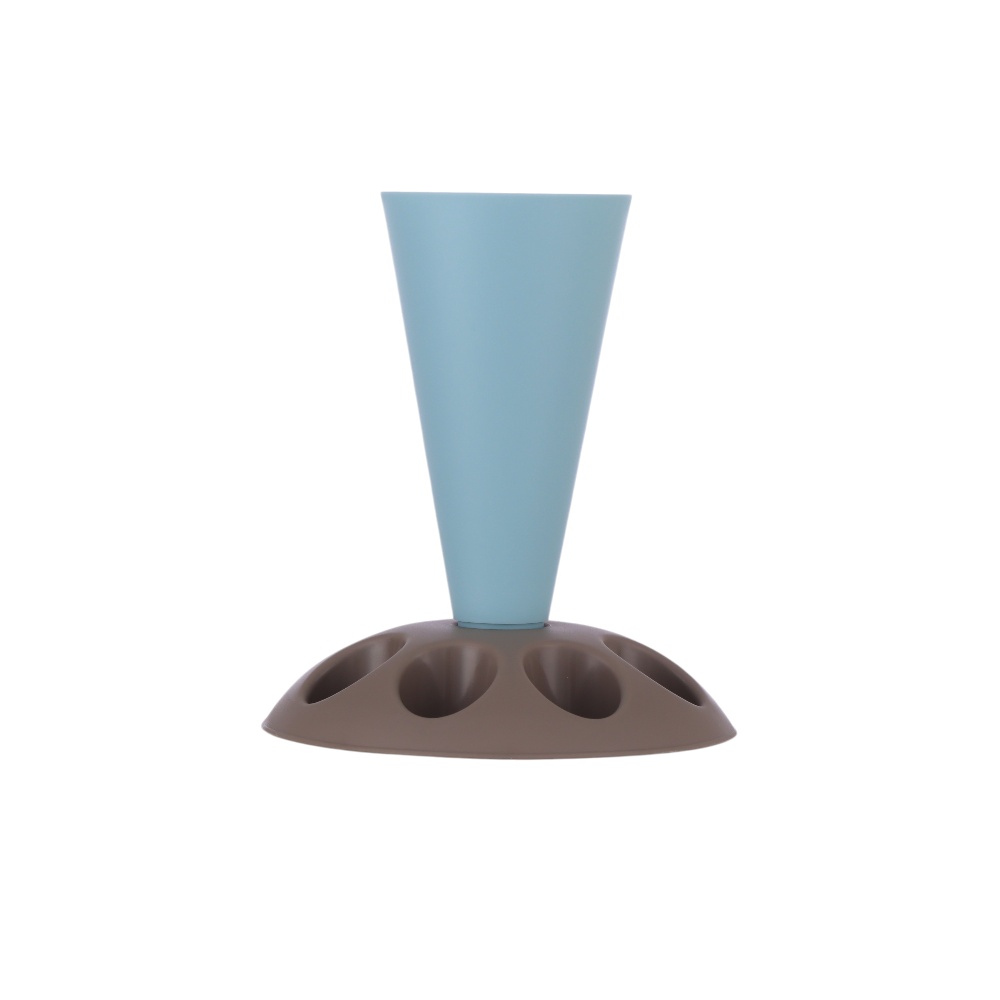 طقم تزيين وحامل فوهة الحلويات داني هوم بنظام الضغط اليدوي - 19 قطعة