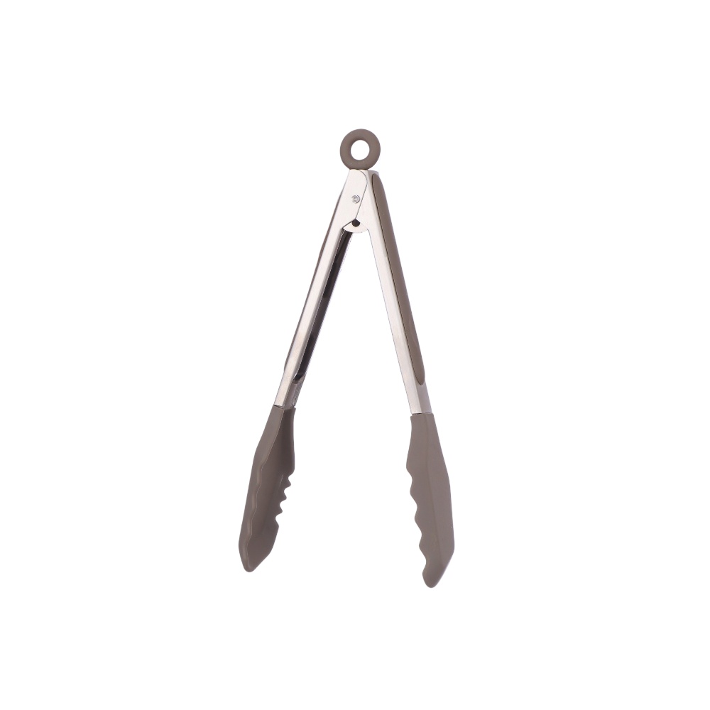 ملقاط ثلج داني هوم ستانلس ستيل قطعة واحدة مقاوم للصدأ - فضي