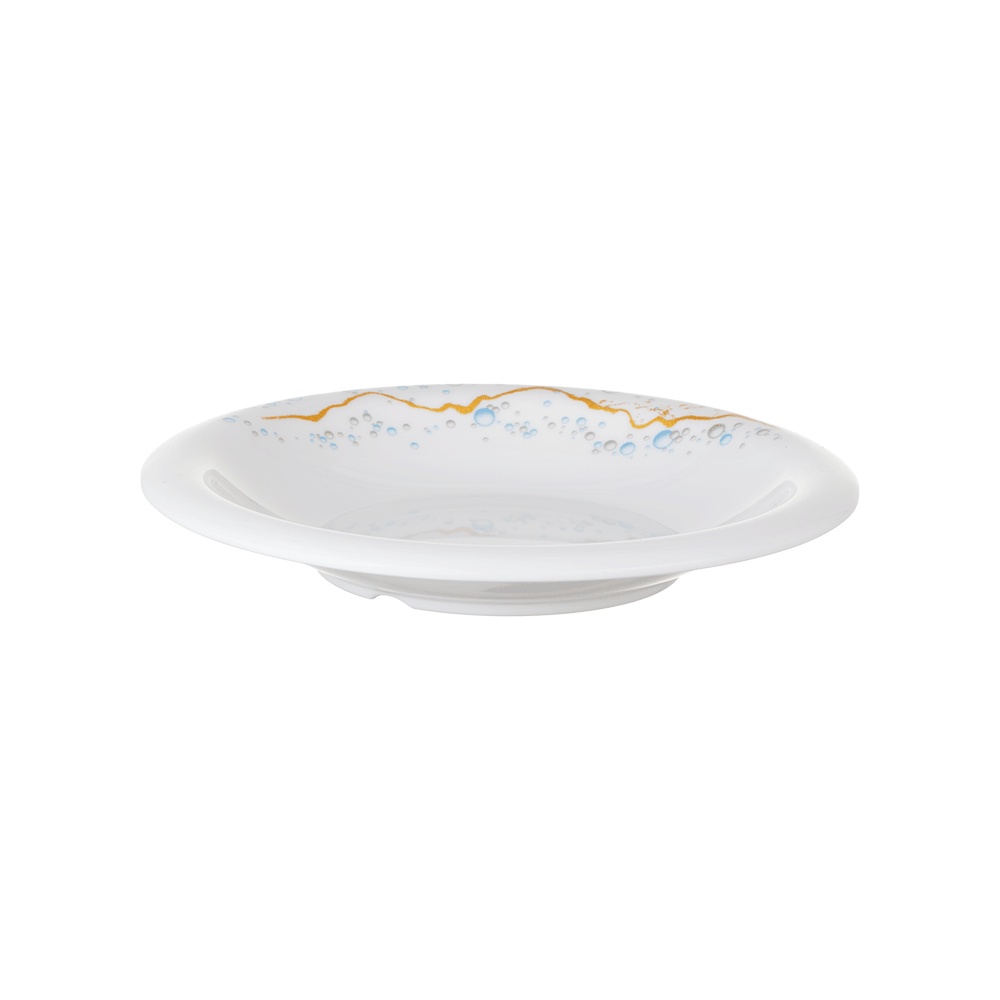 صحن ميلامين جافي ممتاز برسمة جانبية - 20 سم