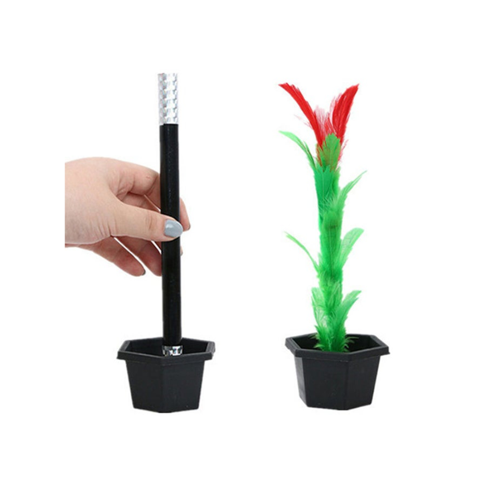  لعبة الخدع السحرية على شكل أصيص زهور