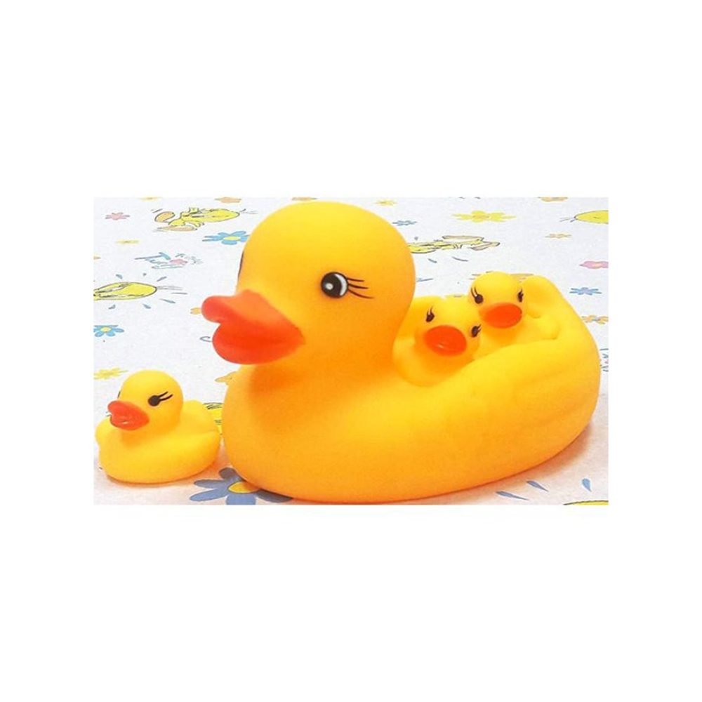 بيوينتي مجموعة ألعاب استحمام بطة - 4 قطع