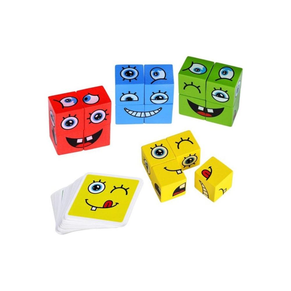  لعبة مكعب تغيير الوجه للتعليم المنطقي المبكر