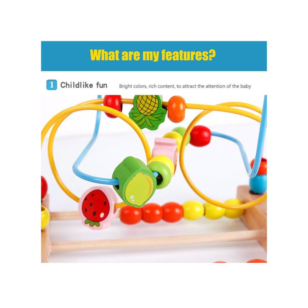 ييران لعبة تعليمية خشبية