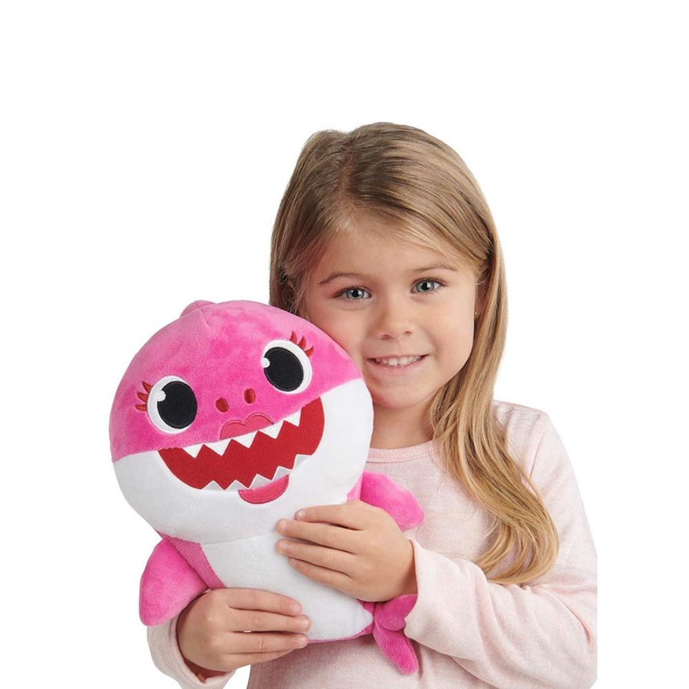  دمية محشوة سمكة قرش ناعمة - 6.9 × 8.3 × 11 بوصة 