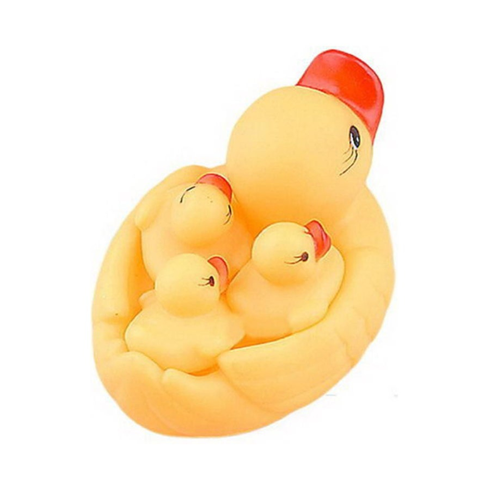  طقم دمى بط للحمام - 4 قطع