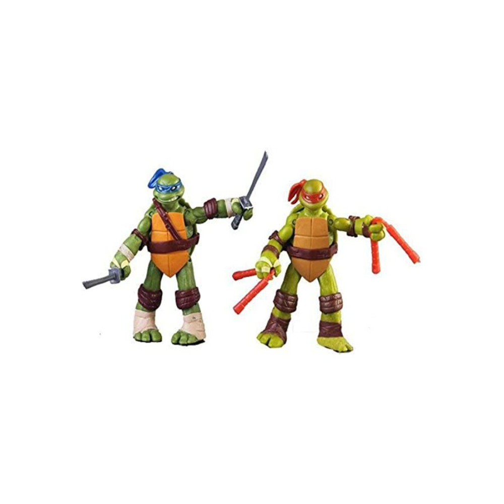 كياوكاي مجموعة شخصيات نينجا تيرتلز قابلة للتجميع 4 قطع - 12 سم 