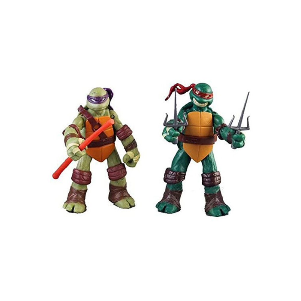 كياوكاي مجموعة شخصيات نينجا تيرتلز قابلة للتجميع 4 قطع - 12 سم 