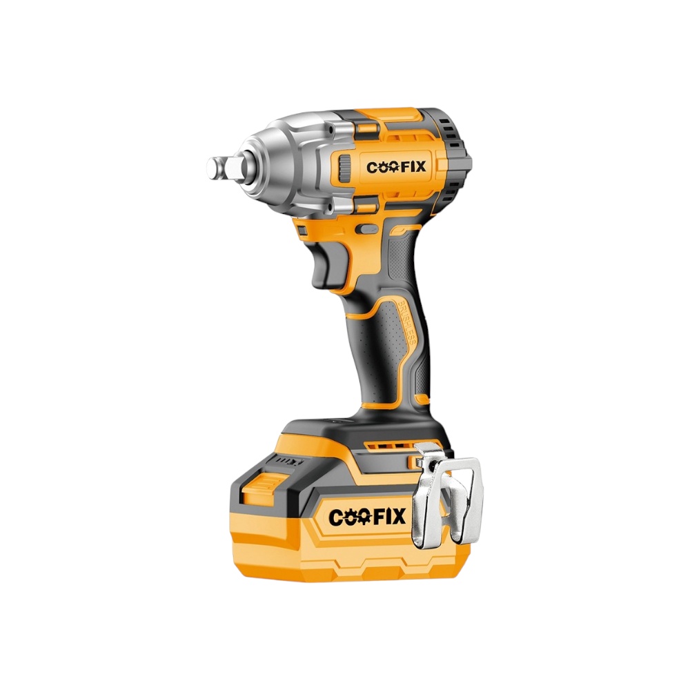  موديل  مفتاح ربط صدمي كوفيكس لاسلكي بجهد 20 فولت IW005  - أصفر