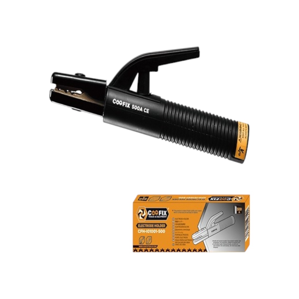 حاملة الكترود اللحام بجهد 500 اامبير موديل I01001 - برتقالي