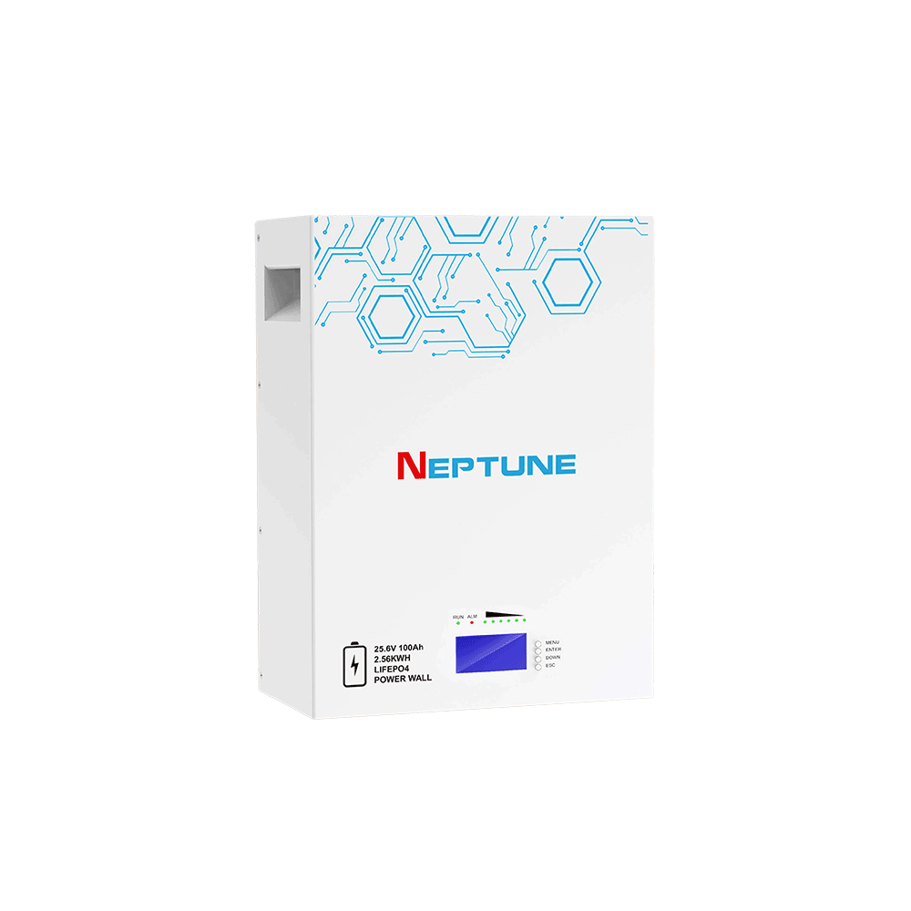 بطارية تخزين طاقة نيبتون LiFePO4 بقوة 1280 وات موديل 256100 - أبيض