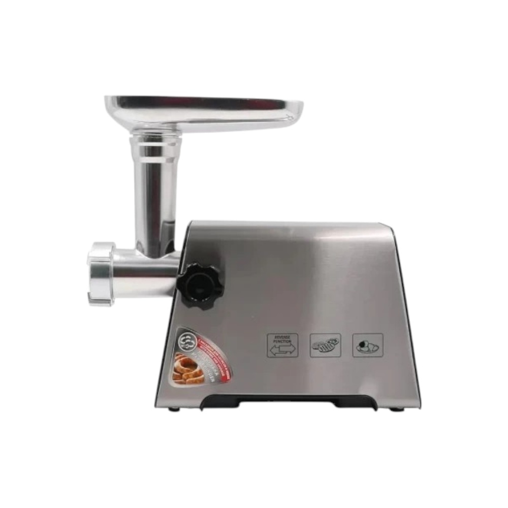 مفرمة لحم كهربائية راف سعة 1000 جرام بقوة 1800 وات موديل R.3397 - فضي