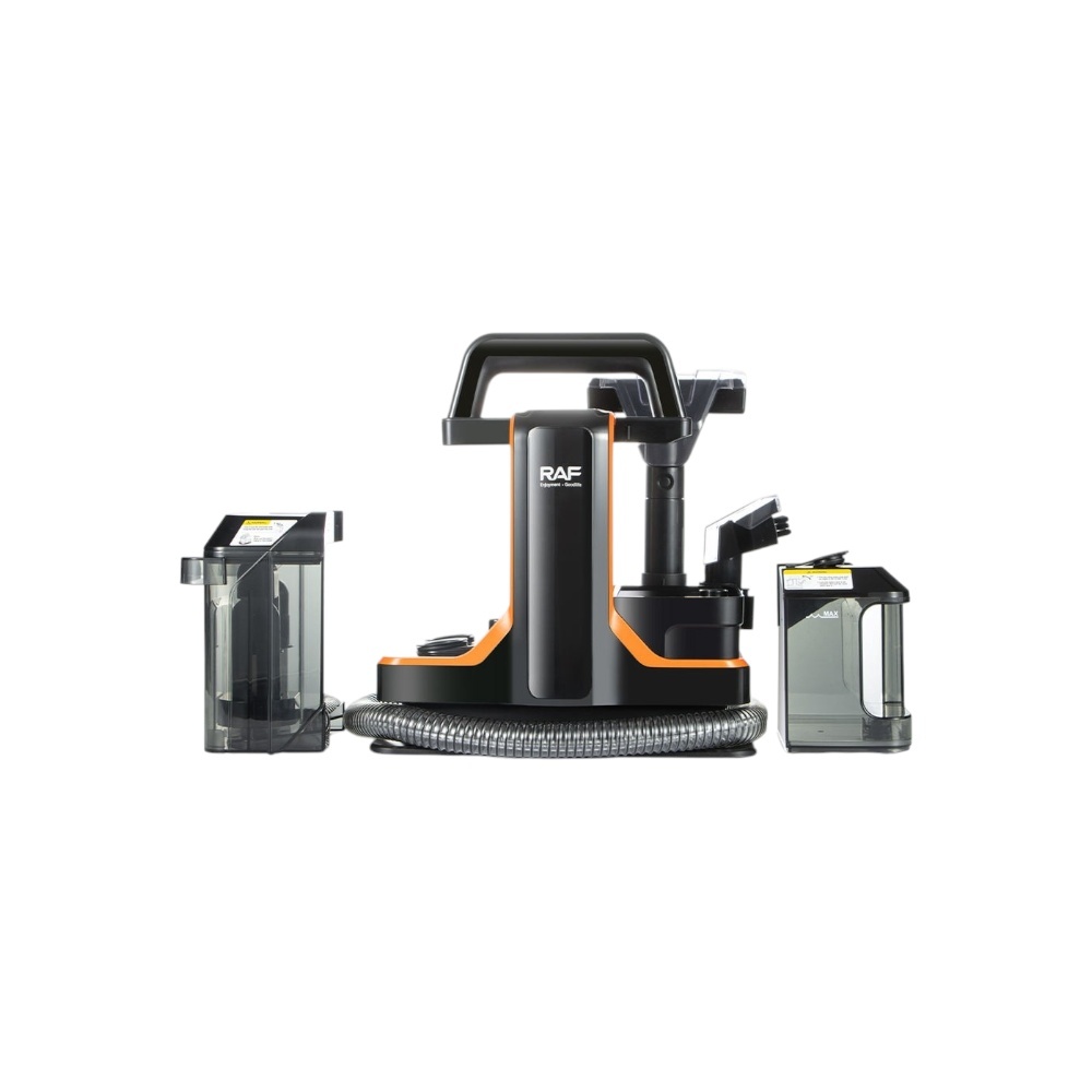 منظف السجاد والمفروشات المحمول راف بقوة شفط 11000Pa وتكنولوجيا الإعصار موديل R.8776 - متعدد الألوان