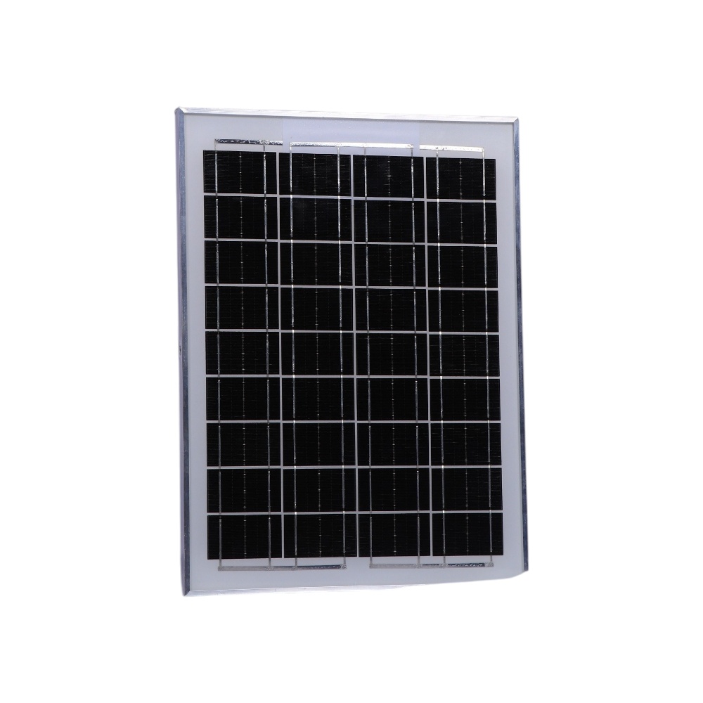 لوح طاقة شمسية قوة البرق بقدرة 10 وات موديل W10 - أسود
