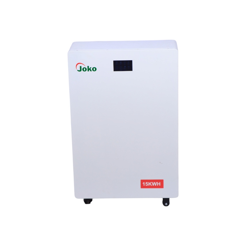 بطارية ليثيوم فوسفات الحديد جوكو بقدرة 15 كيلو وات موديل JK-15KWh-51.2V - أبيض