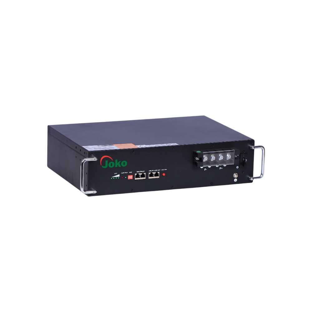 بطارية ليثيوم فوسفات الحديد جوكو بقدرة 5 كيلو وات موديل JK-5KWh-25.6V - أسود