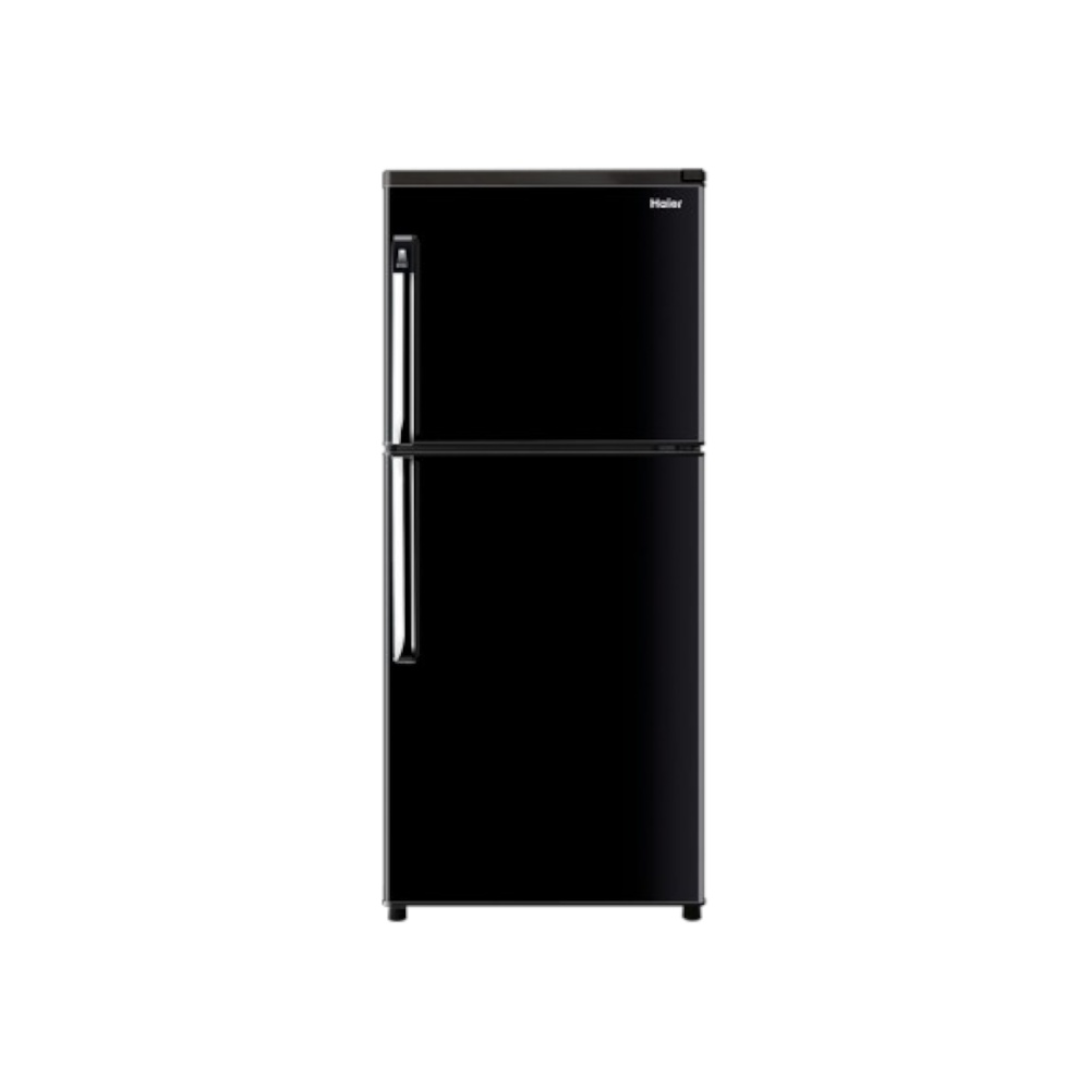 ثلاجة هاير بابين نظام تبريد ديناميكي بسعة 179 لتر قوة 170 كيلووات سنويا موديل HRF-228(PB) - أسود