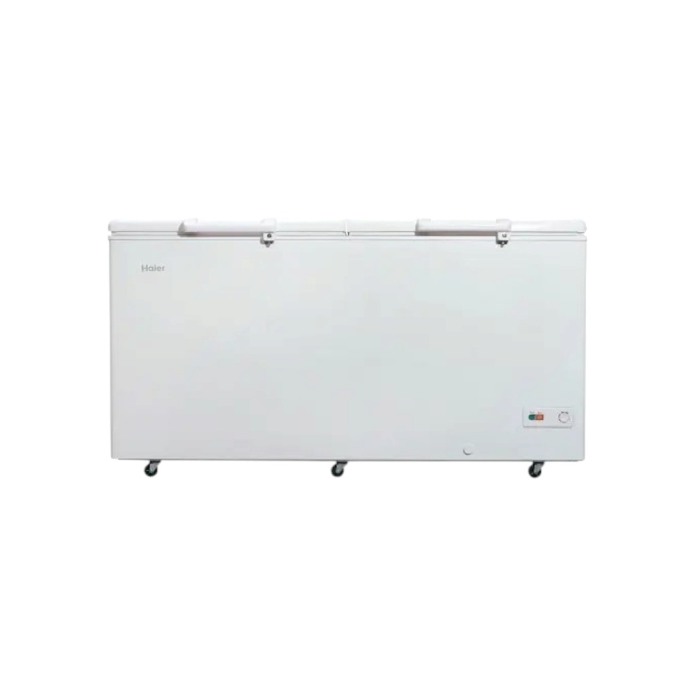 فريزر هاير أرضي بابين بنظام تبريد متوازن سعة 545 لتر موديل HDF-545DD - أبيض