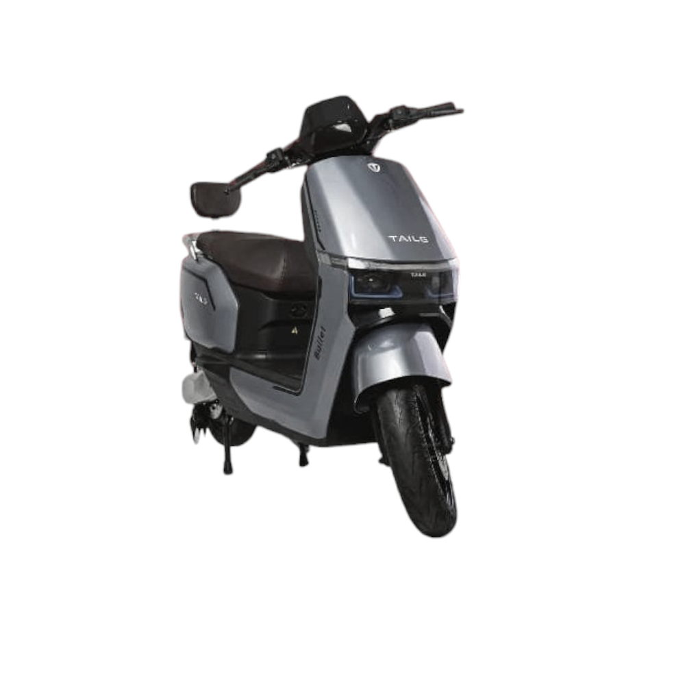 دراجة تايلج كهربائية بمحرك قوة 2000 وات وسرعة 77 كم/ساعة - فضي