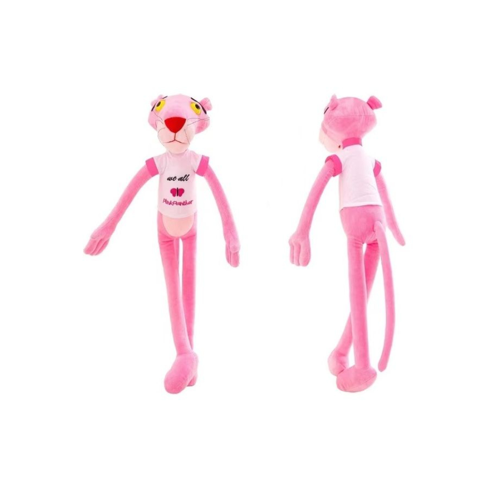 مس تيارا دمية نمر وردي محشوة - 60x30 سم