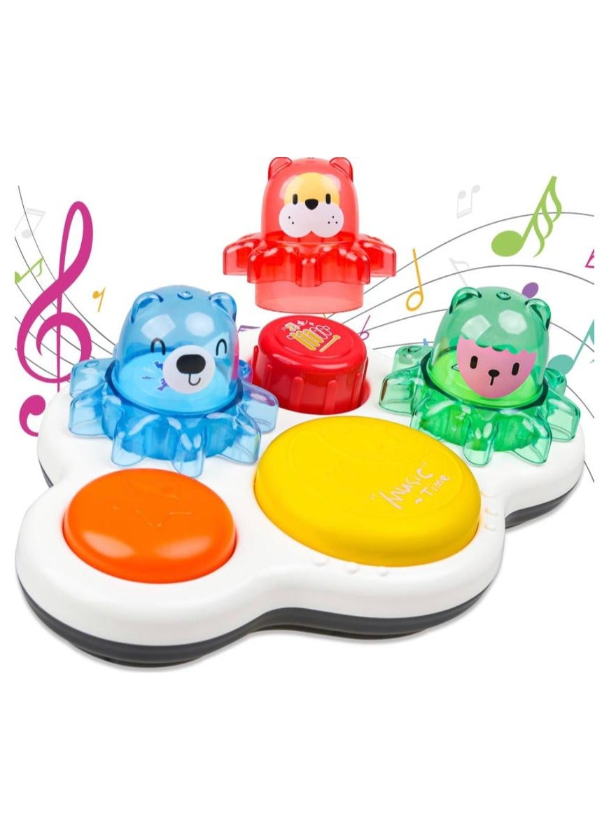 لعبة مرح لعبة المواليد الحركية والإدراكية بأصوات وأنوار