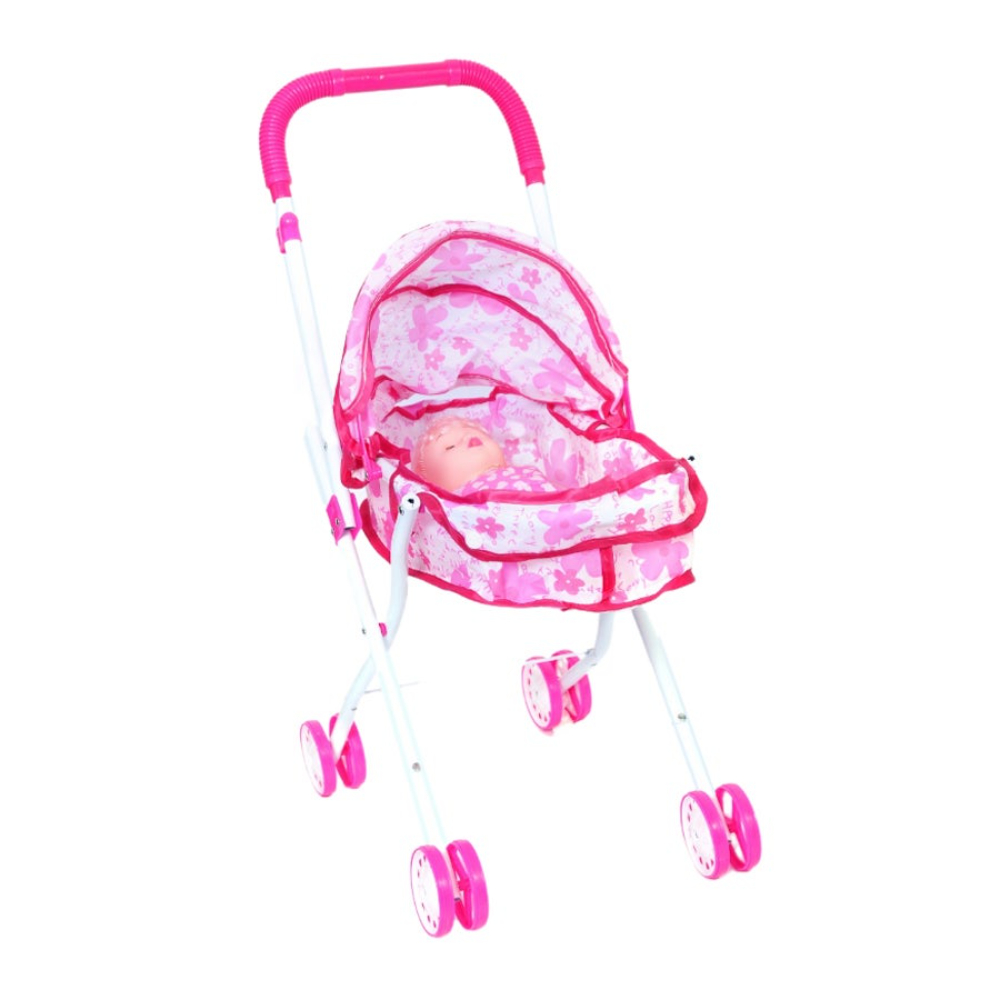 عربة أطفال قابلة للطي