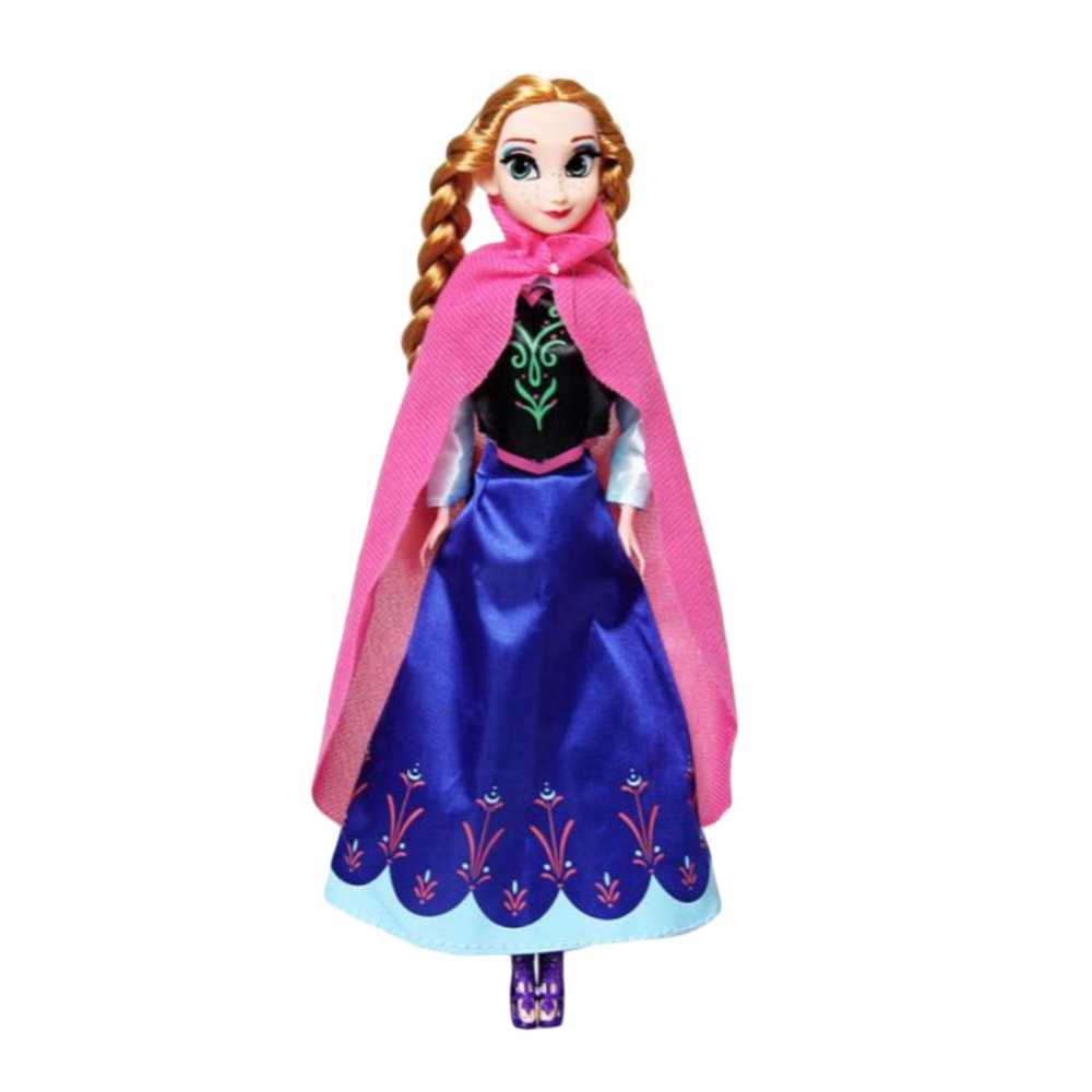 ديزني فروزن دمية أميرة الرسوم الكرتونية بتصميم إلسا - قطعتين
