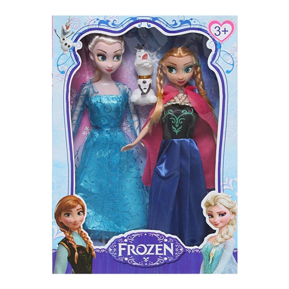 ديزني فروزن طقم دمى عصرية - قطعتين