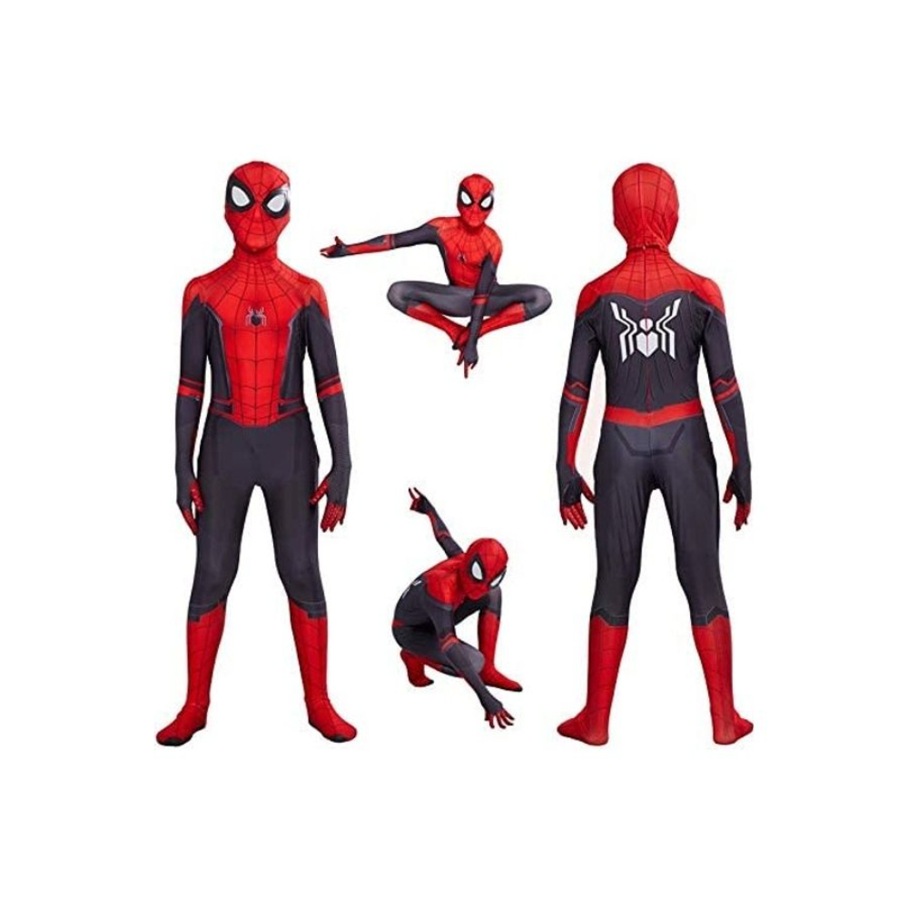 زي تنكري للأطفال بيتر باركر فيلم Spider Man Far From Home - 130 سم
