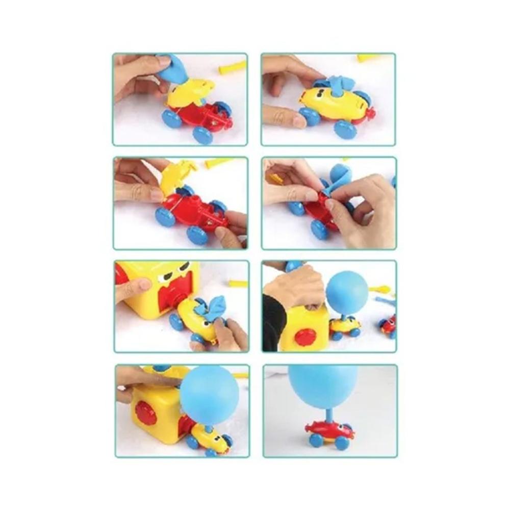 يو كيه آر مضخة هواء بتصميم سيارة للبالون - 16x13.5x15 سم