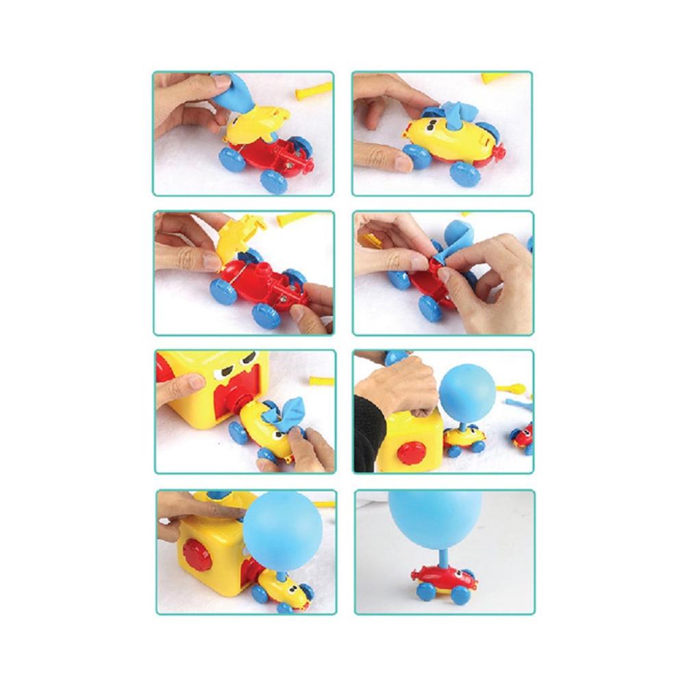 يو كيه آر سيارة هوائية ملونة