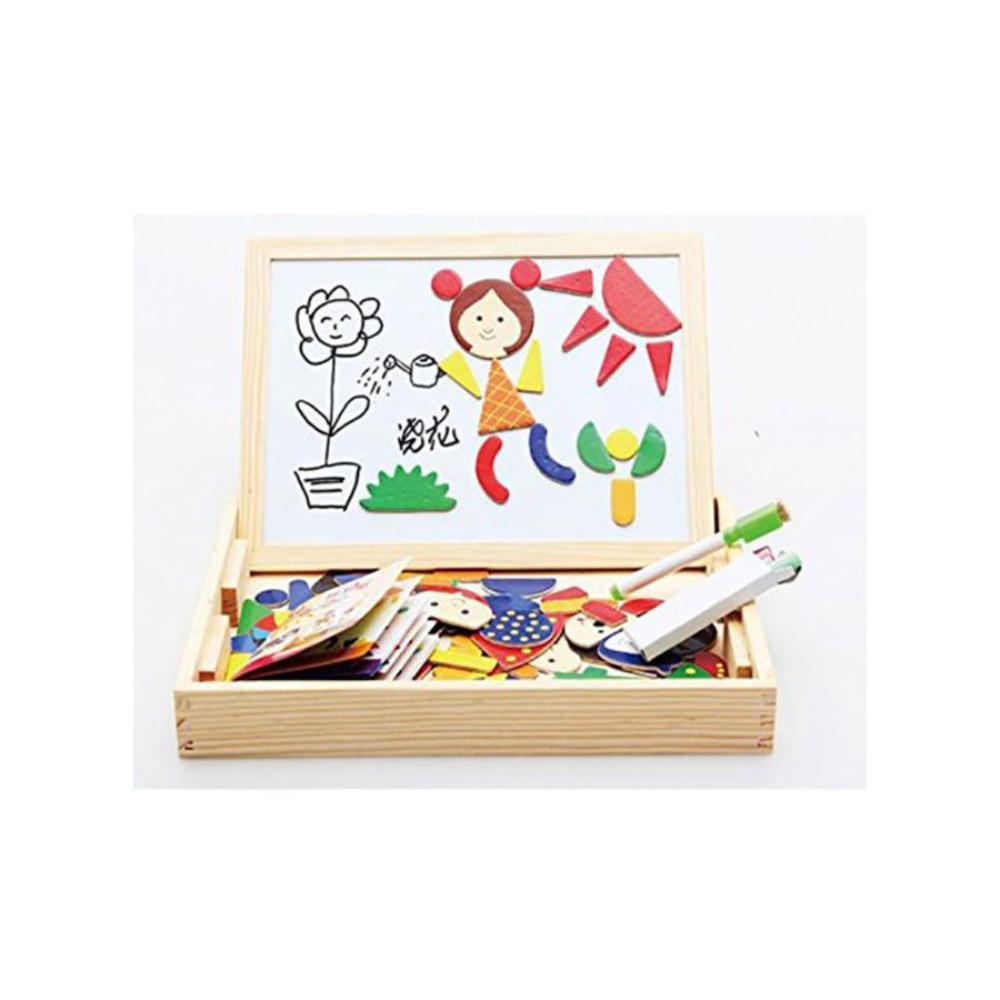 بيوينتي لوحة ممغنطة لأنشطة الأطفال بأشكال حيوانات